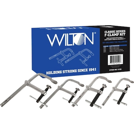 Wilton Classic Series F-Clamp Kit WIL-11116